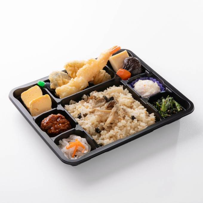 盛り沢山！きのこ飯弁当