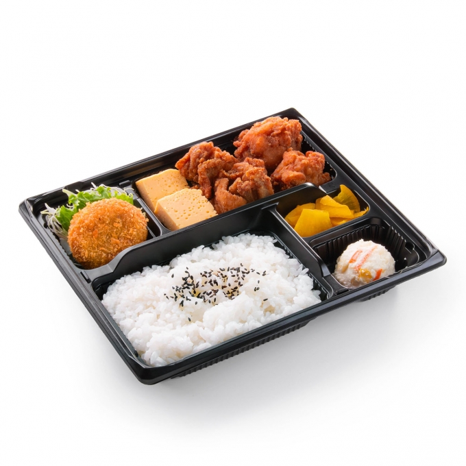 「つるや唐揚げ弁当」
