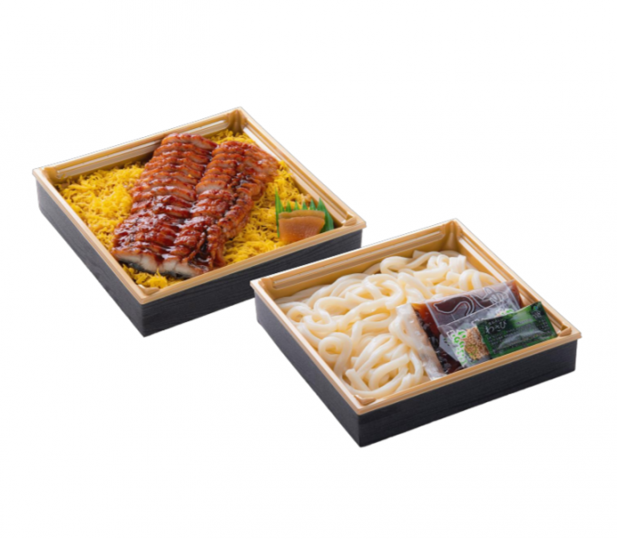 うなぎ二段折【ひつまぶし折+ぶっかけうどん折】