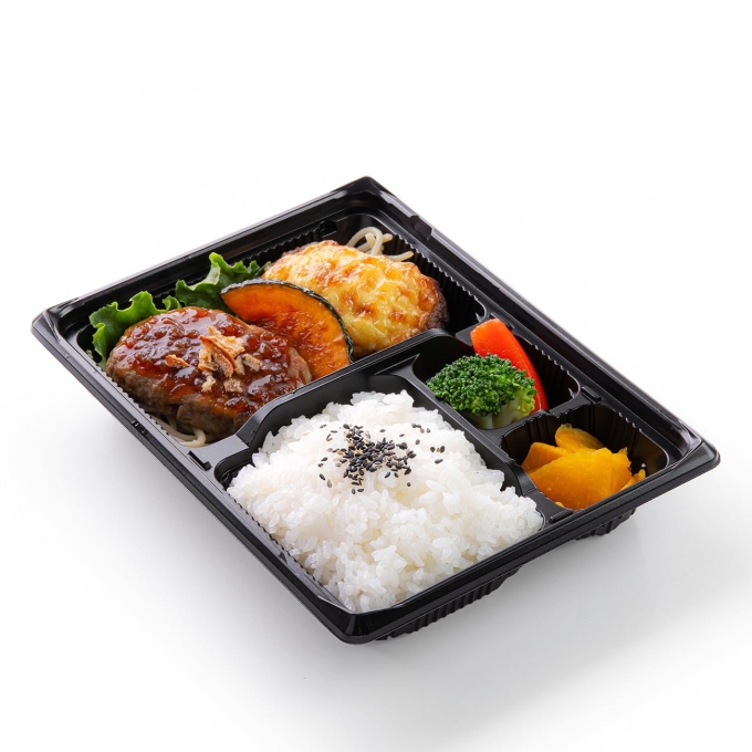 季節のハンバーグ弁当
