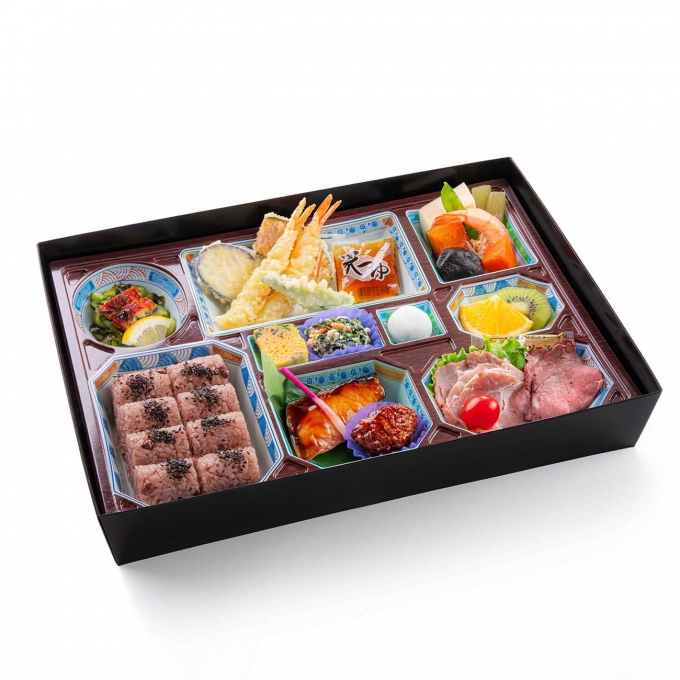 にぎわい膳（俵赤飯）