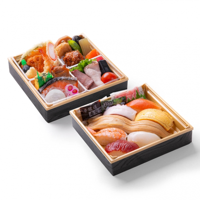 おかず折セット（おかず折＆穴子一本にぎり折）