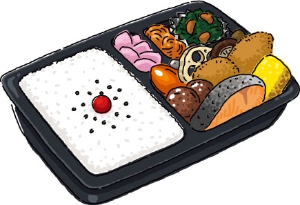 お楽しみ弁当(ふりかけ・お菓子付）