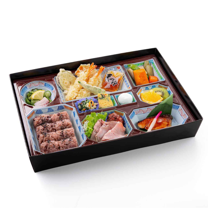 にぎわい膳（俵赤飯）