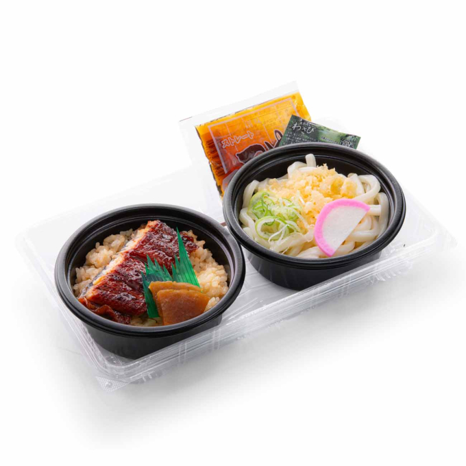 うな丼&ぶっかけうどん