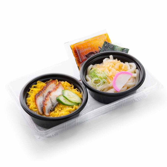 うなちらし&ぶっかけうどん