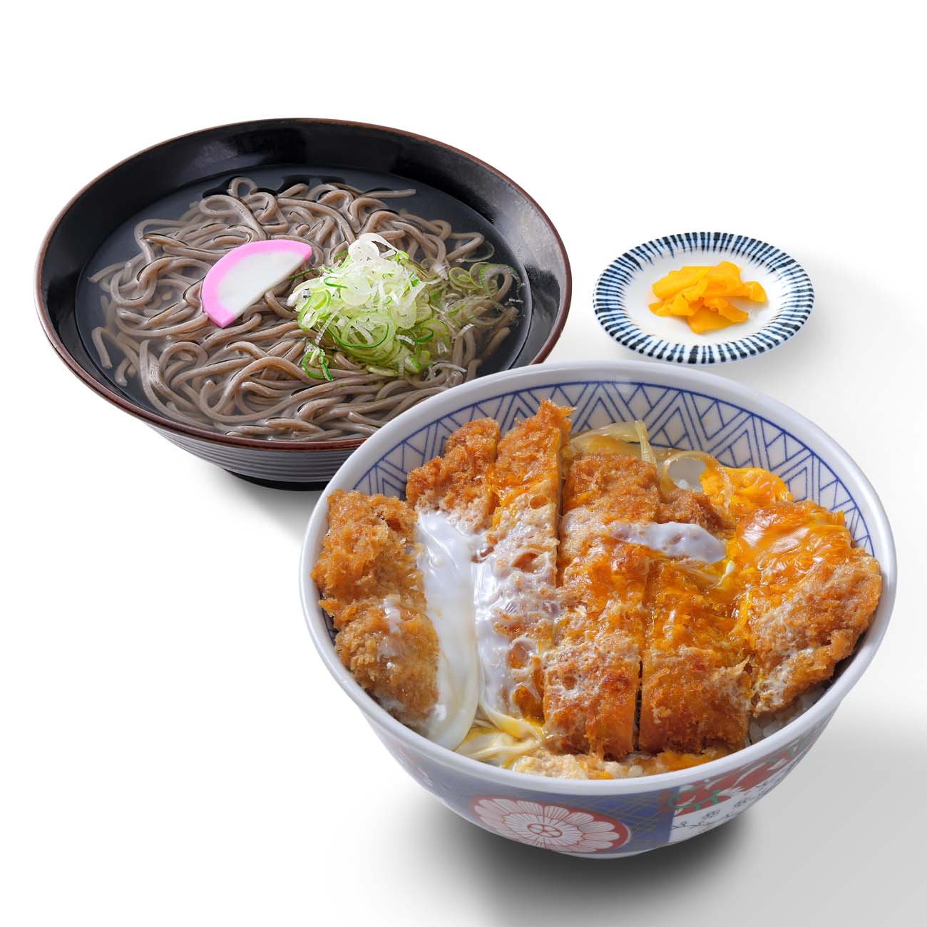 カツ丼＆かけそば