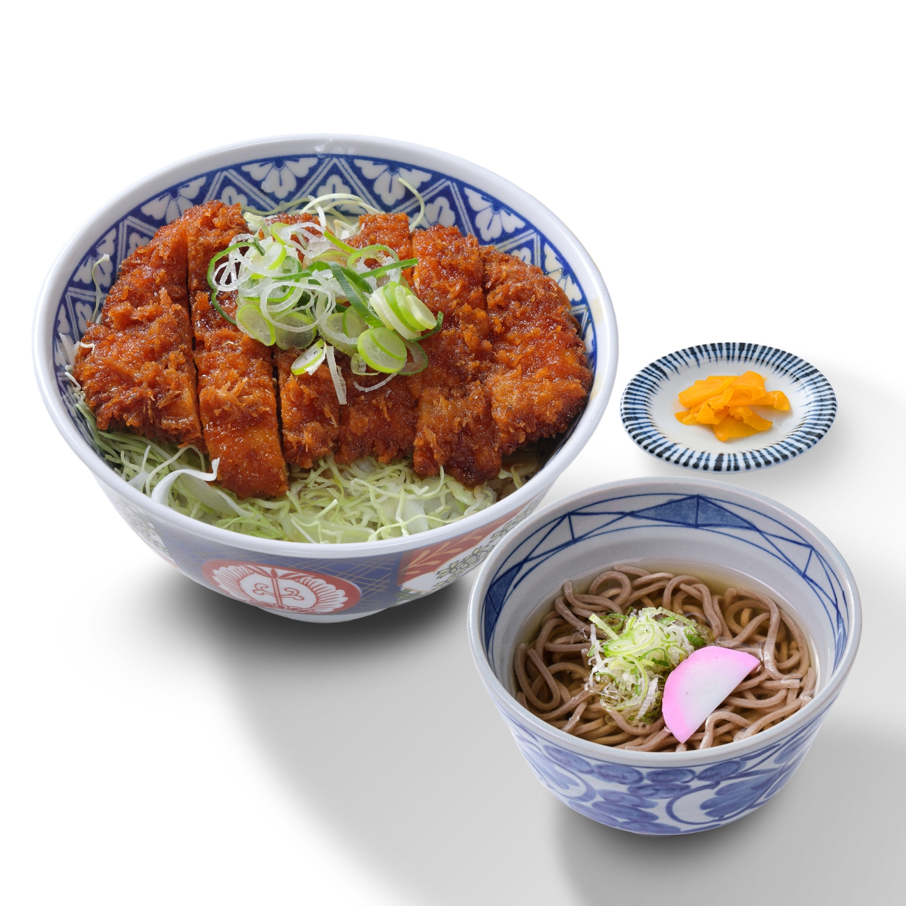 鶏たれカツ丼＆小そば