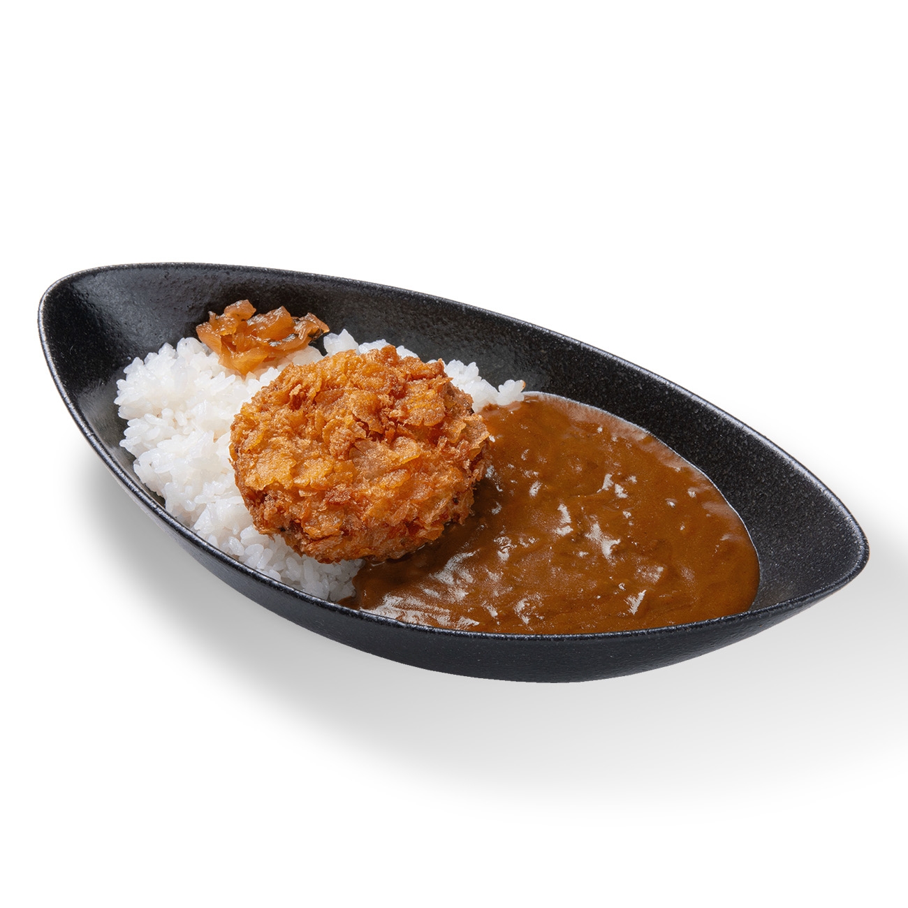 弓削店怪獣レモンミンチカツカレー
