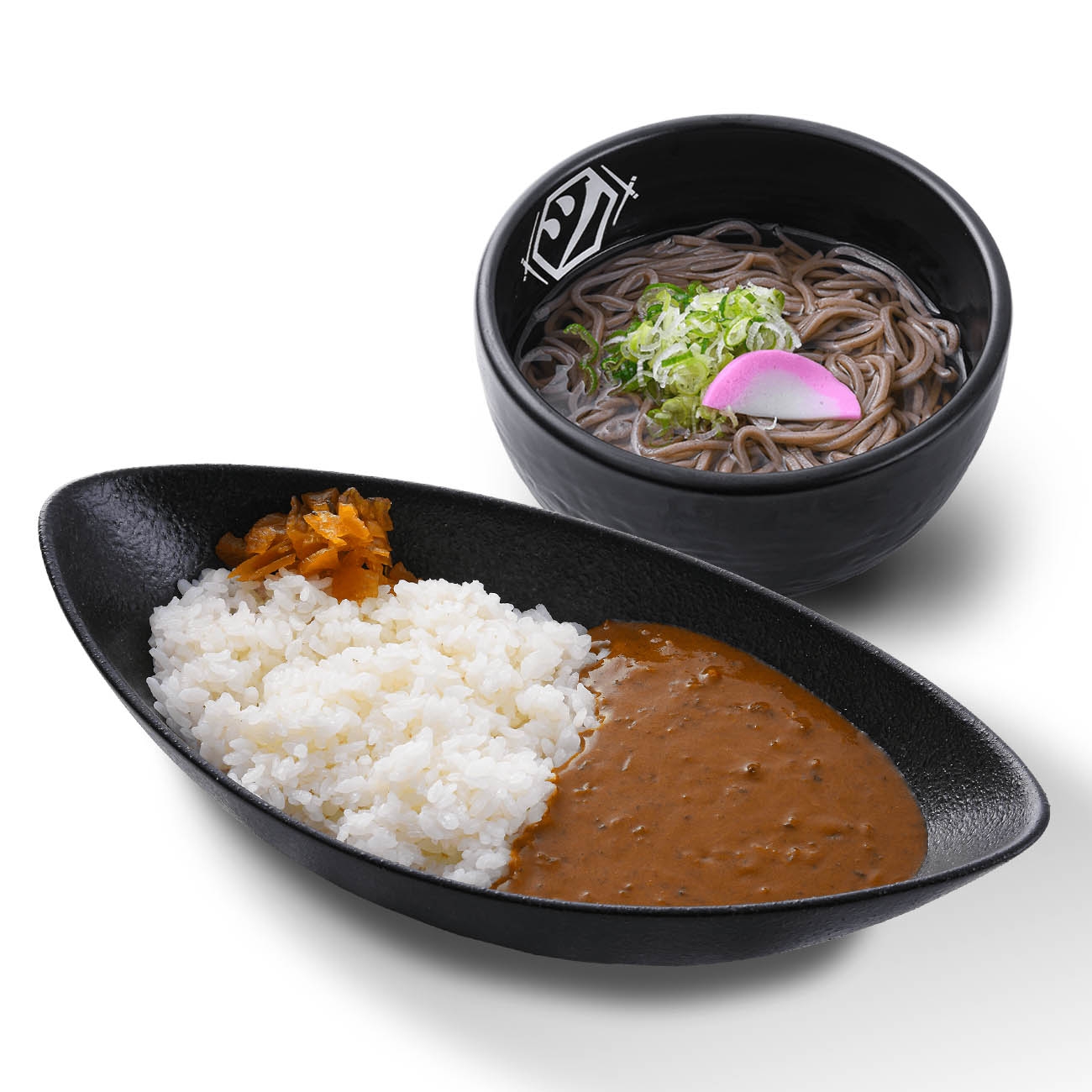 店舗限定 カレーライス＆かけそばセット