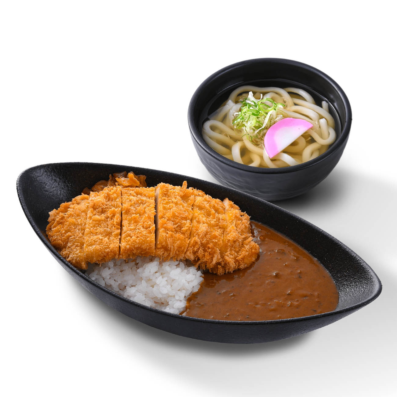 店舗限定 カツカレー＆小うどんセット