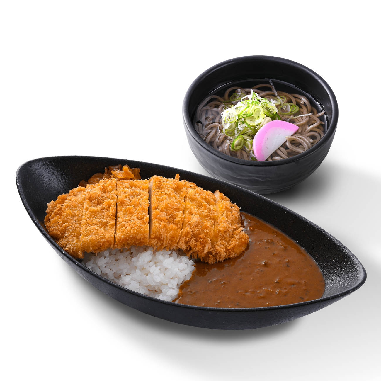 店舗限定 カツカレー＆小そばセット