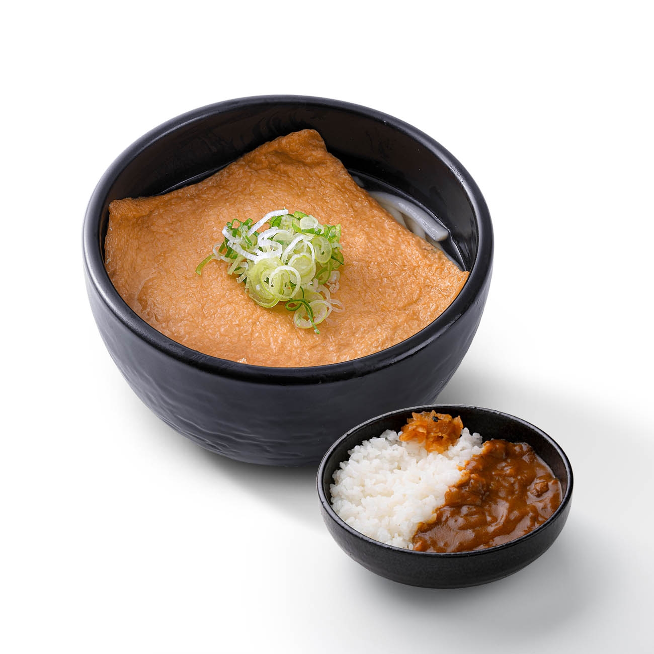 店舗限定 大きなきつねうどん＆半カレーセット