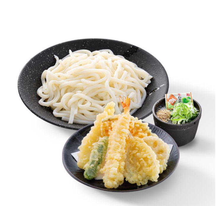 店舗限定 海鮮天ぷらざるうどん
