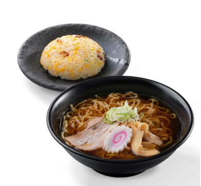 つるや特製極旨！中華そば＆焼豚炒飯セット