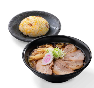 つるや特製極旨！チャーシュー麺＆焼豚炒飯セット