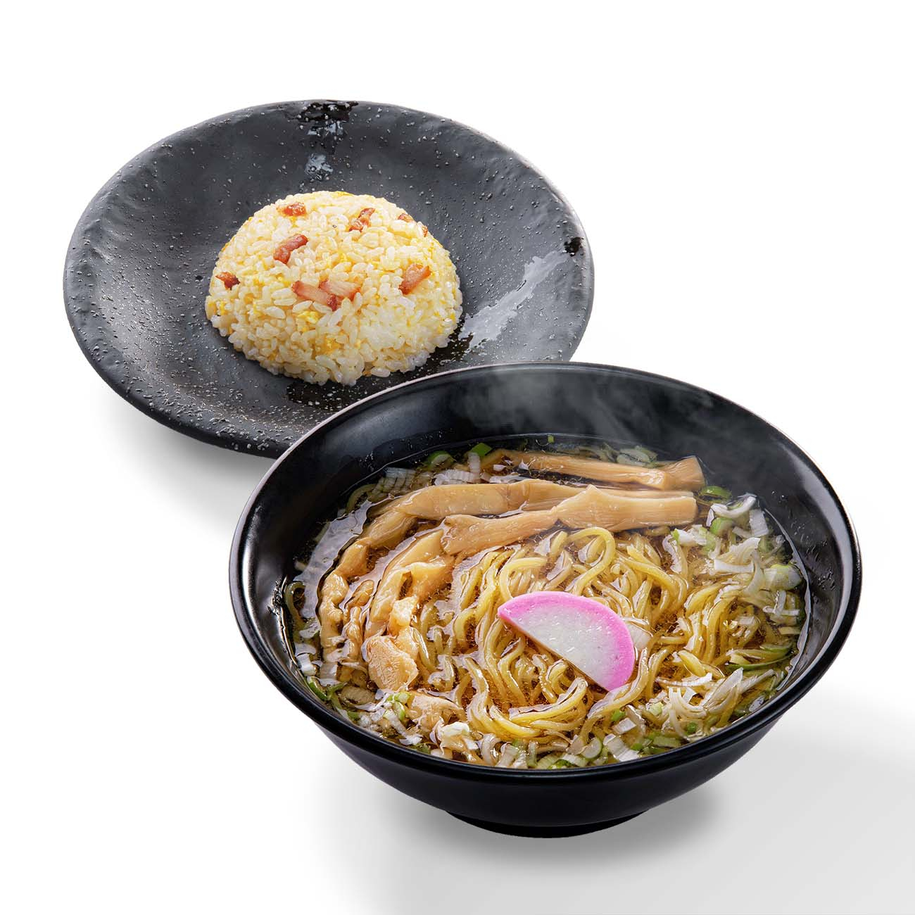 穂先メンマらーめん＆つるや炒飯(小)セット