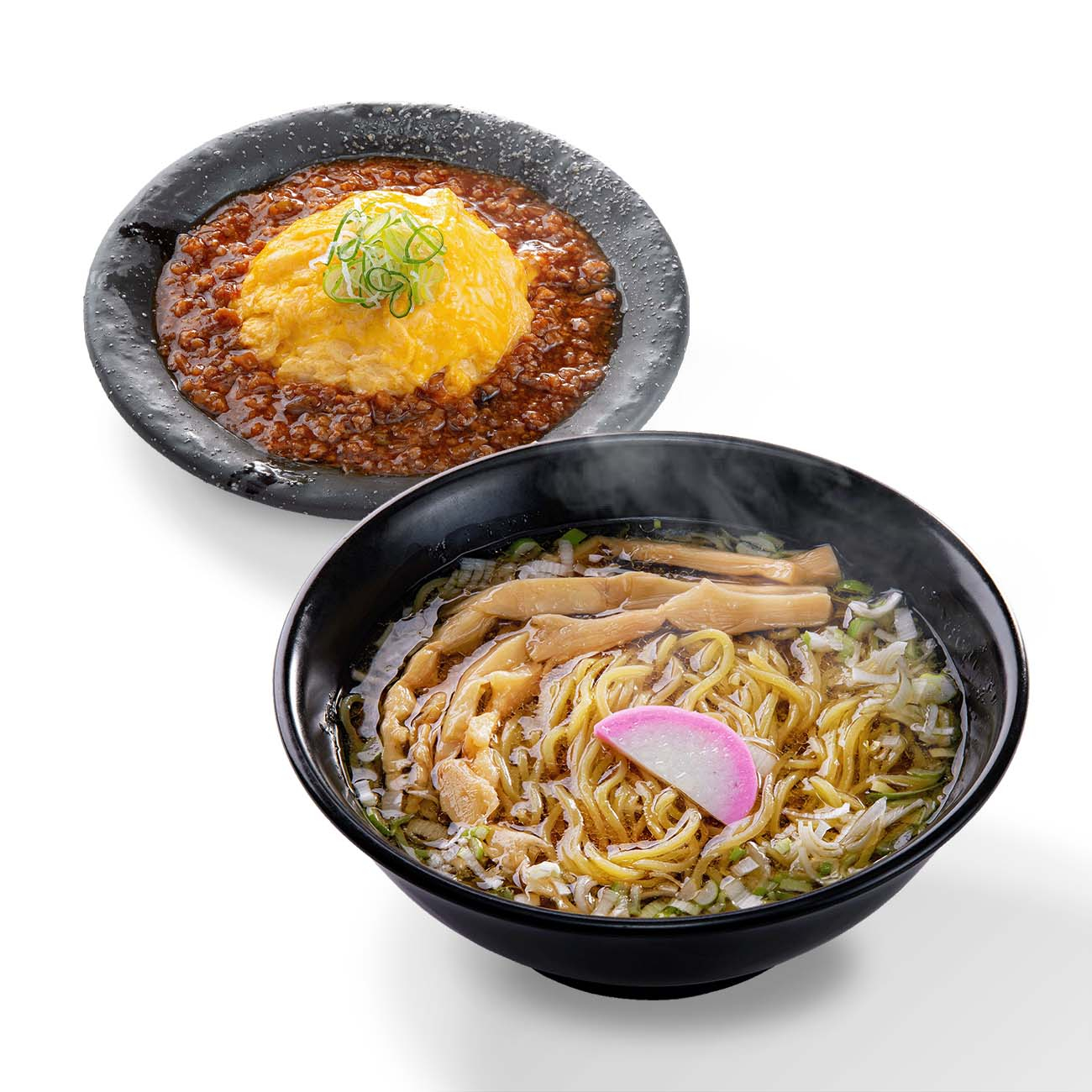 穂先メンマらーめん＆とろ玉麻婆天津飯(小)セット