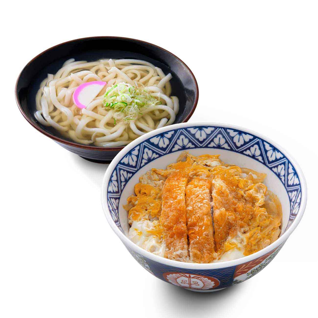 歓喜カツ丼＆かけうどんセット