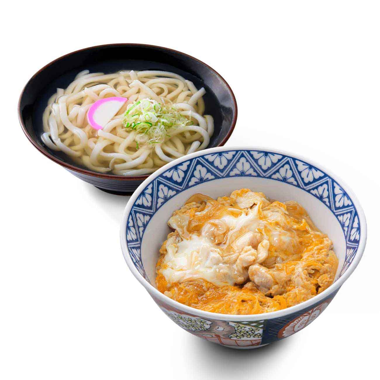 歓喜親子丼＆かけうどんセット