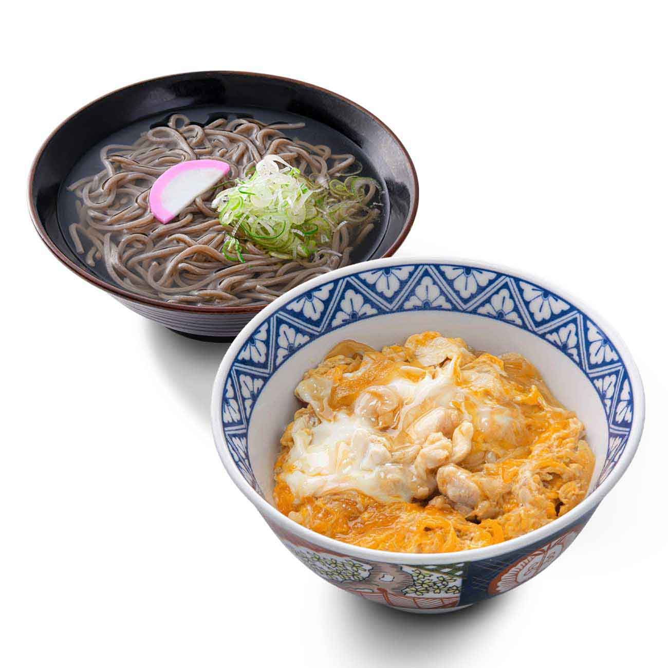 歓喜親子丼＆かけそばセット