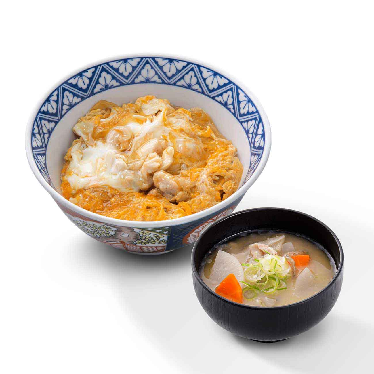 歓喜親子丼＆豚汁セット