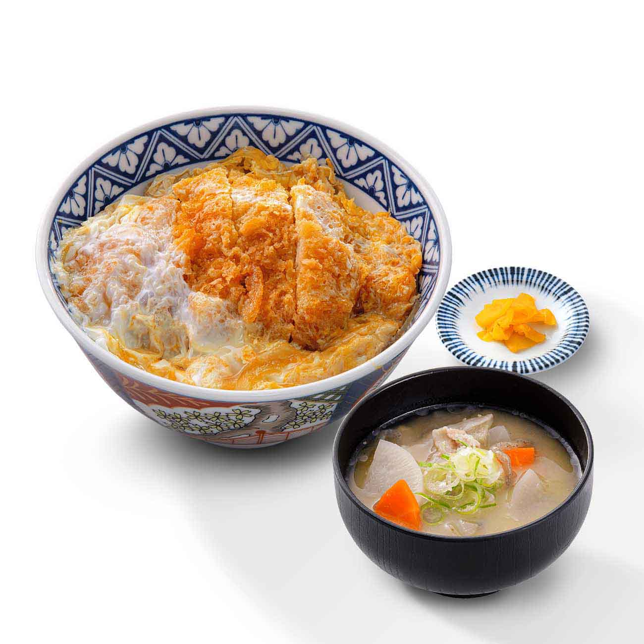 カツ丼＆豚汁