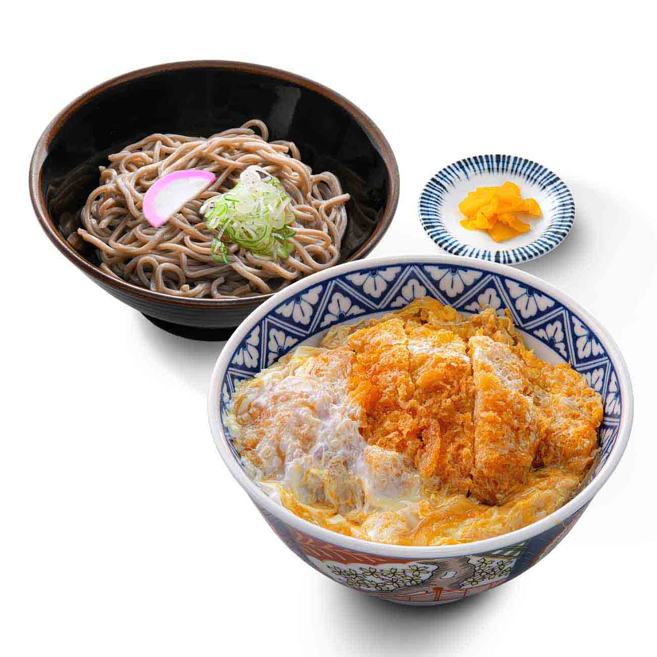 カツ丼＆ぶっかけそば