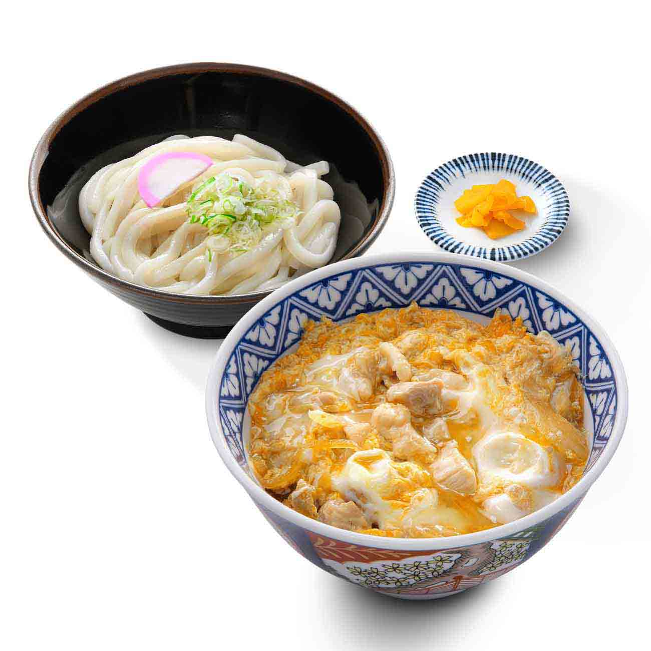 親子丼＆ぶっかけうどん