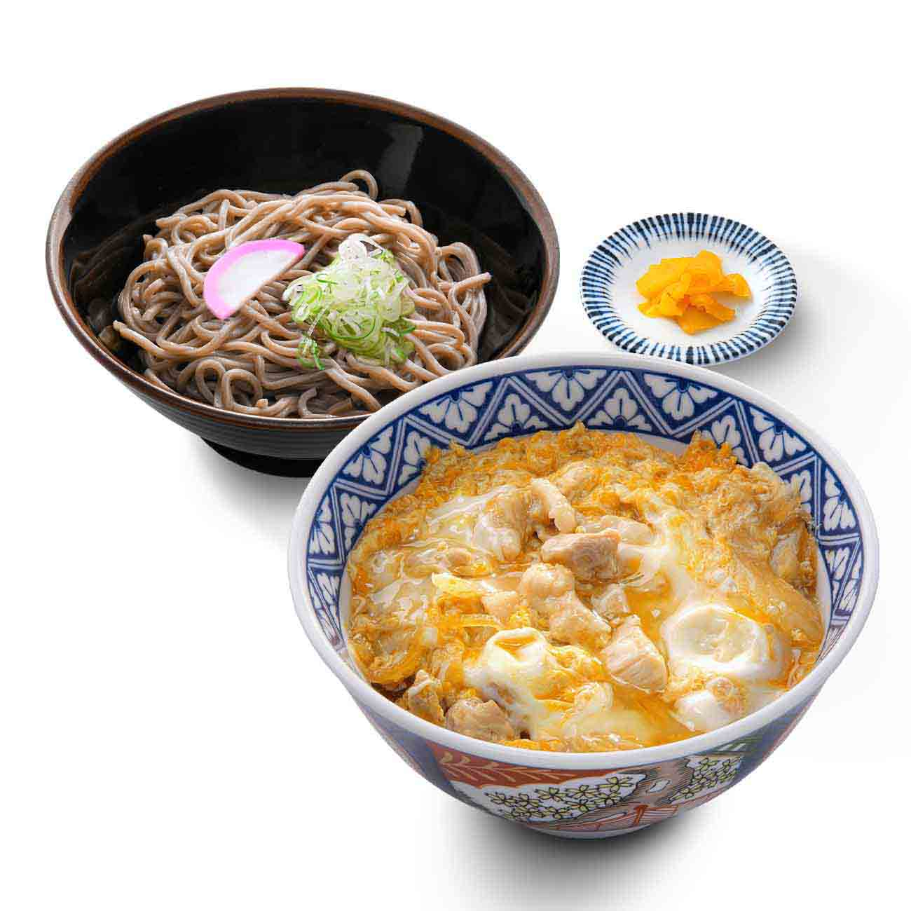 親子丼＆ぶっかけそば