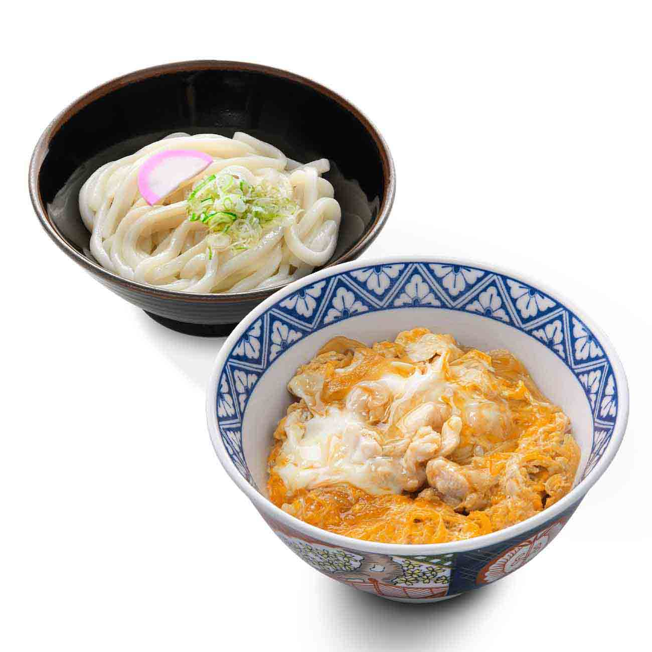 歓喜親子丼＆ぶっかけうどんセット