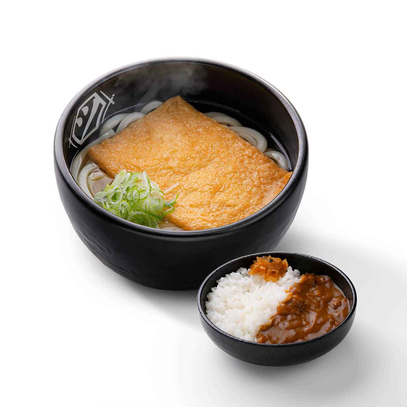 店舗限定 きつねうどん＆半カレーセット