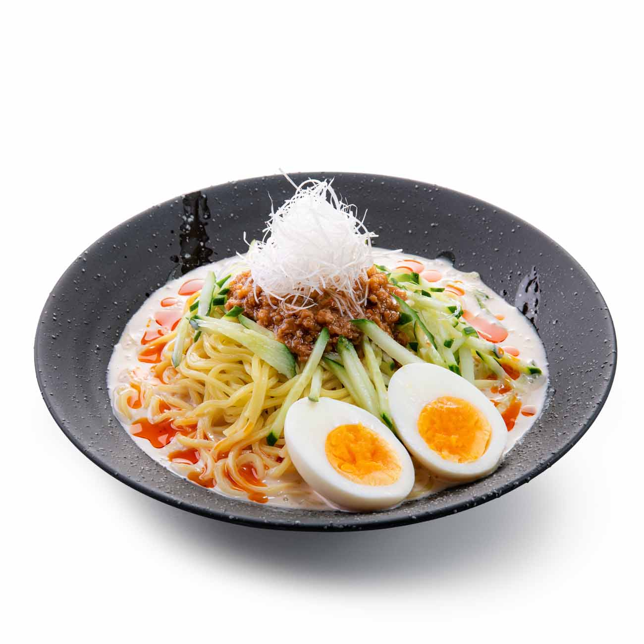 ピリ辛豆乳担々冷麵(赤)