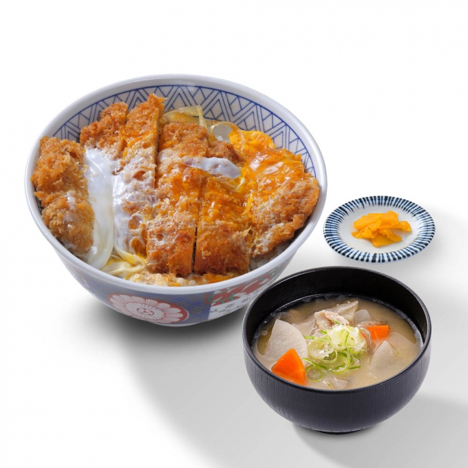 カツ丼＆豚汁