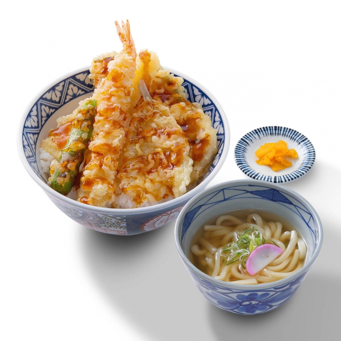 海鮮天丼＆小うどんセット