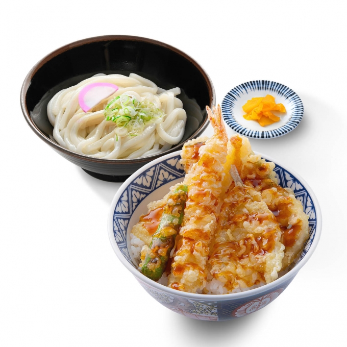 海鮮天丼＆ぶっかけうどんセット