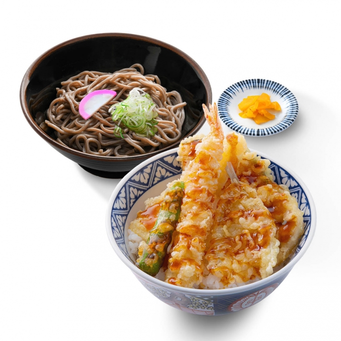 海鮮天丼＆ぶっかけそばセット