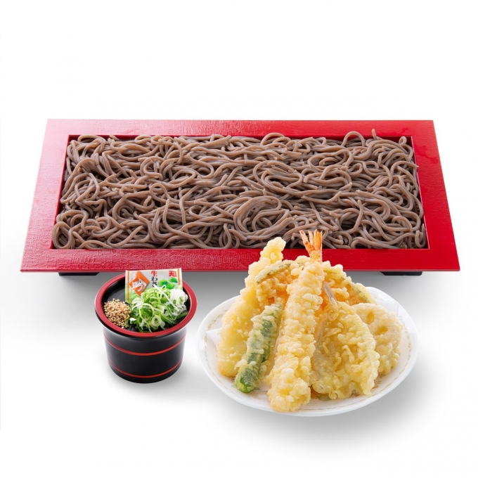 海鮮天ぷら板そば