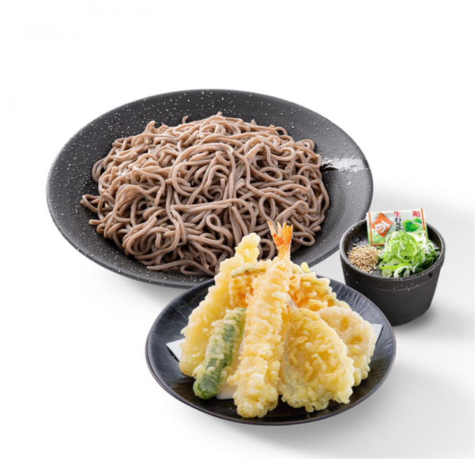 店舗限定 海鮮天ぷらざるそば