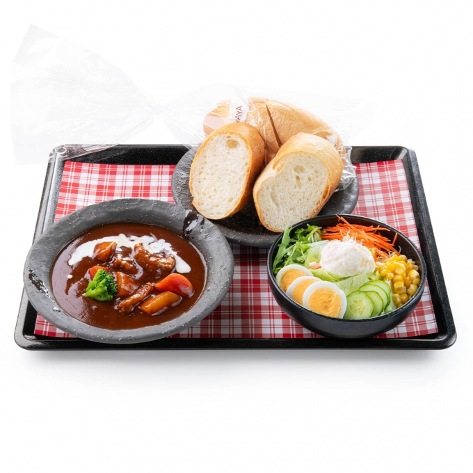 パン屋さんのビーフシチュー定食【A】
