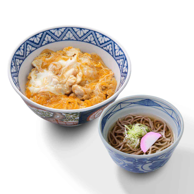 歓喜親子丼＆小そばセット