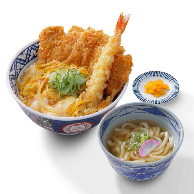 海老カツ丼＆小うどんセット