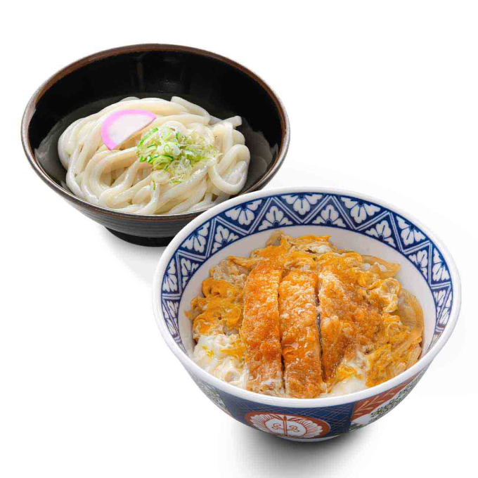 歓喜カツ丼＆ぶっかけうどんセット