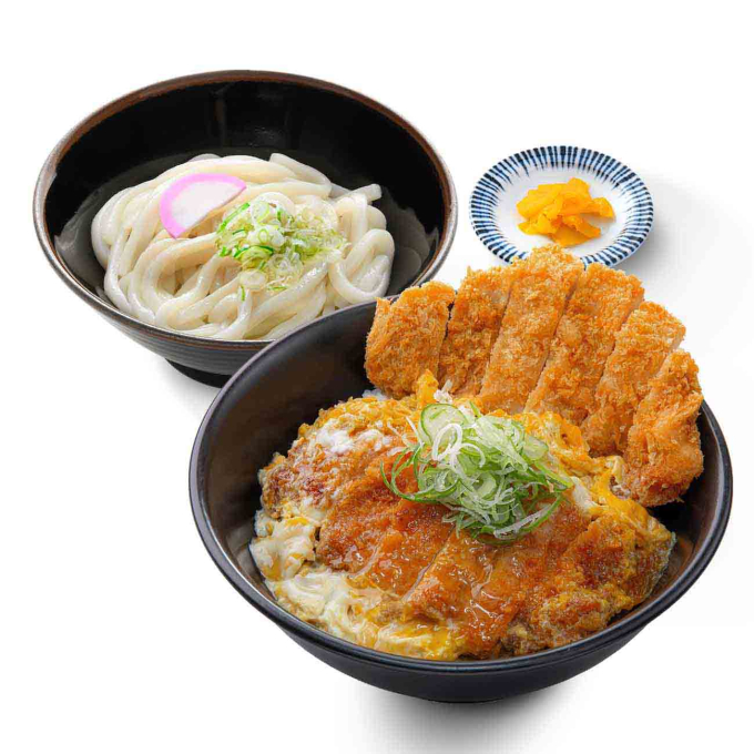 ダブルカツ丼＆ぶっかけうどんセット