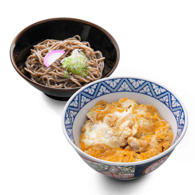 歓喜親子丼＆ぶっかけそばセット