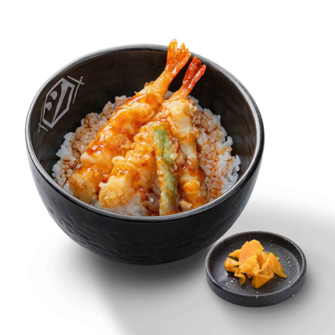 弓削店海老天丼