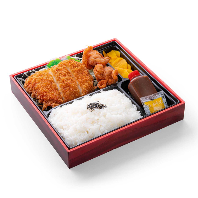 店舗限定 唐揚げ＆チキンカツ弁当