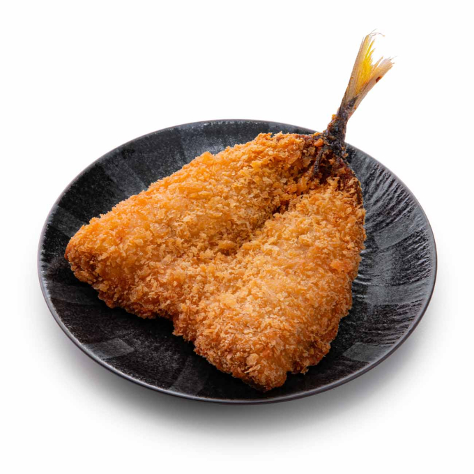 店舗限定 高知産：ガーリック香るあじフライ